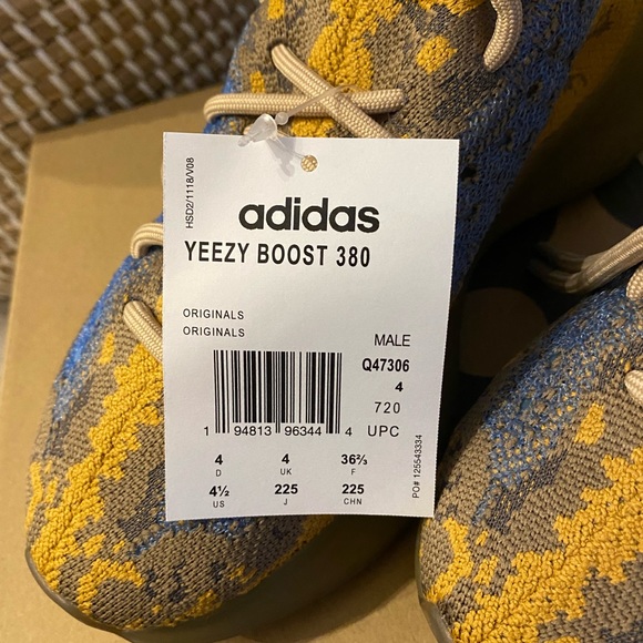 Adidas Yeezy 380 Blue Oat - Picture 9 of 10